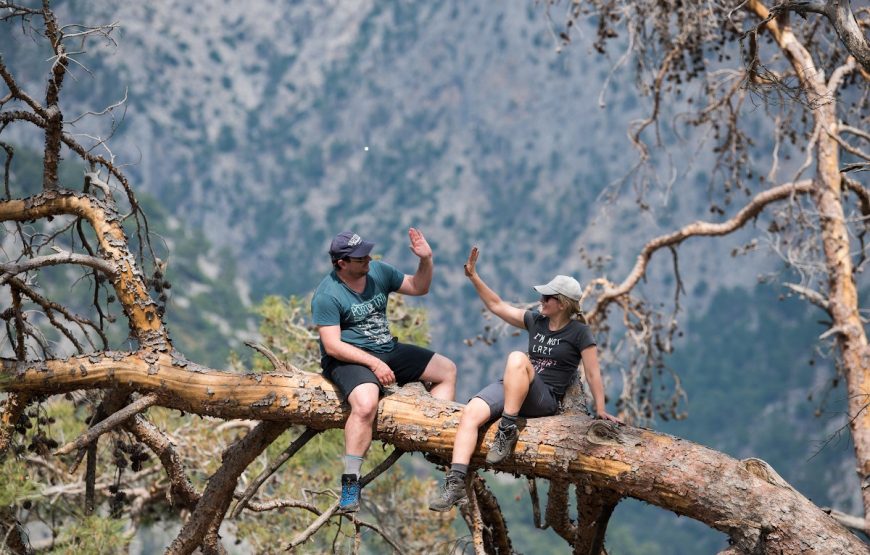 Lengvas žygis Likijos taku su automobiliu palyda Turkijoje