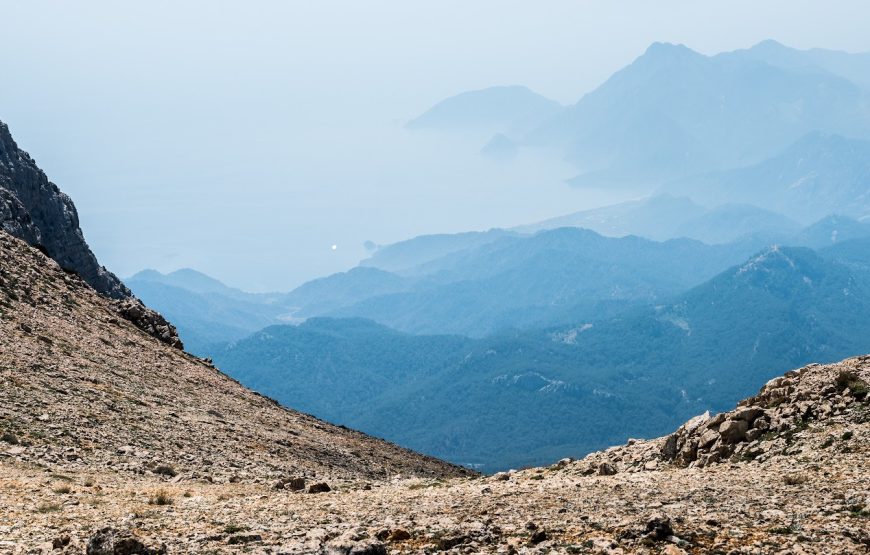 Lengvas žygis Likijos taku su automobiliu palyda Turkijoje