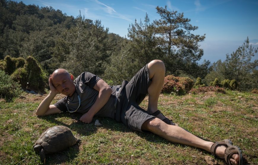 Lengvas žygis Likijos taku su automobiliu palyda Turkijoje