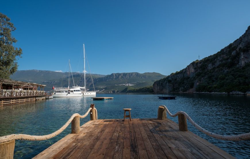 Lengvas žygis Likijos taku su automobiliu palyda Turkijoje