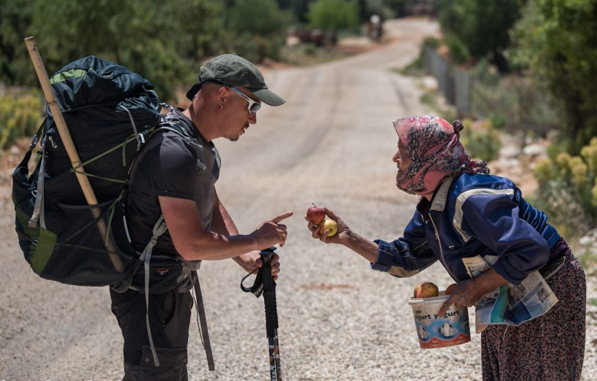 Lengvas žygis Likijos taku su automobiliu palyda Turkijoje