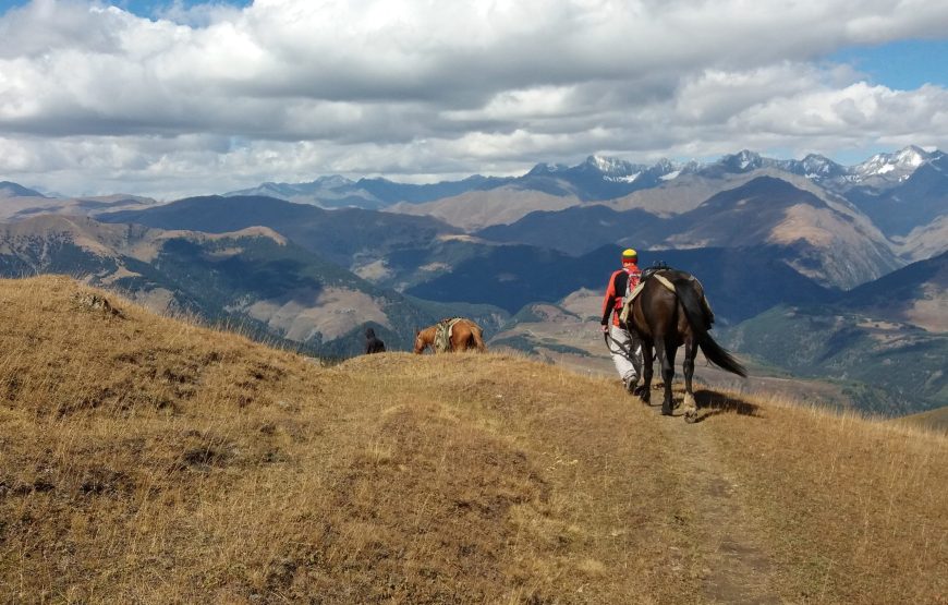 Turas žirgais Tušetijoje, Sakartvele