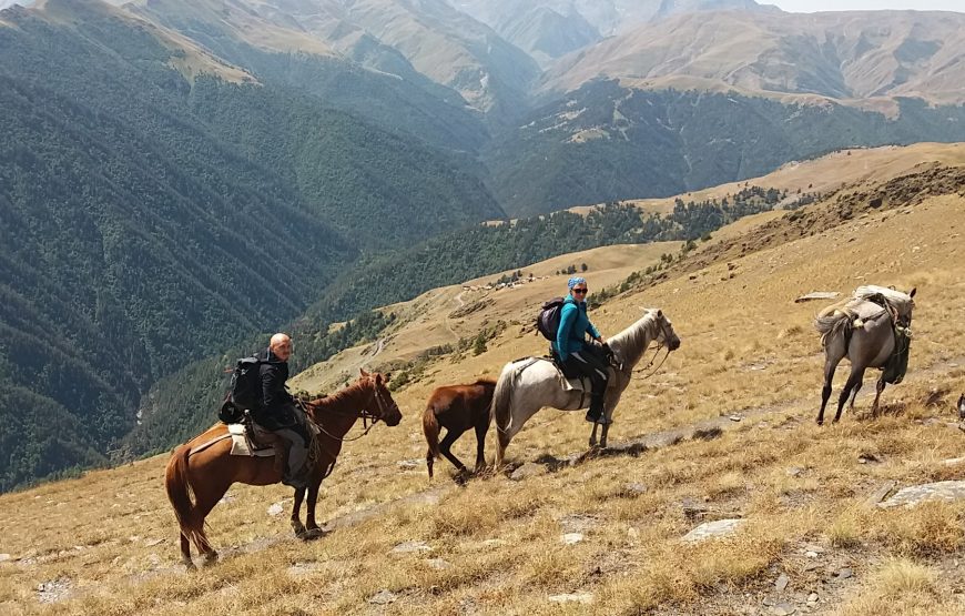 Turas žirgais Tušetijoje, Sakartvele