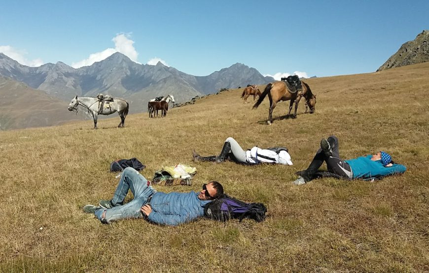 Turas žirgais Tušetijoje, Sakartvele