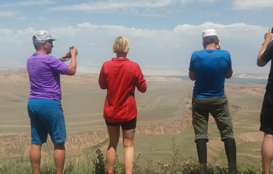 Dviejų pėrejų žygis žirgais Kirgizijoje, Ten Šanio kalnuose