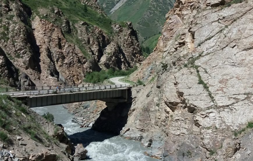 Dviejų pėrejų žygis žirgais Kirgizijoje, Ten Šanio kalnuose