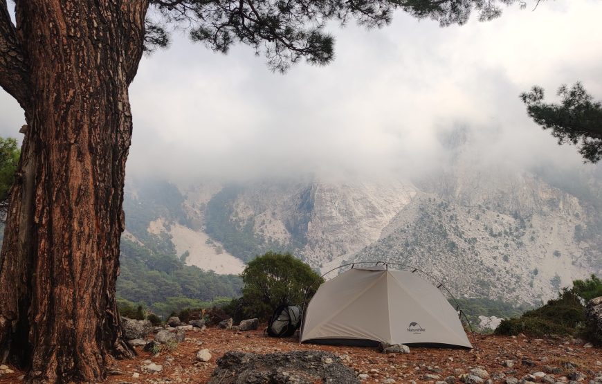 Lengvas žygis Likijos taku su automobiliu palyda Turkijoje