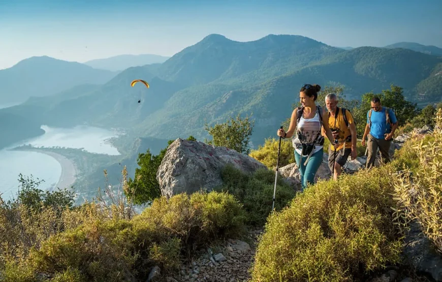 Lengvas žygis Likijos taku su automobiliu palyda Turkijoje