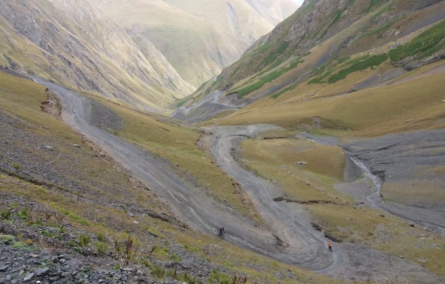 MTB dviračių žygis Sakartvele, Tušetijos regione.