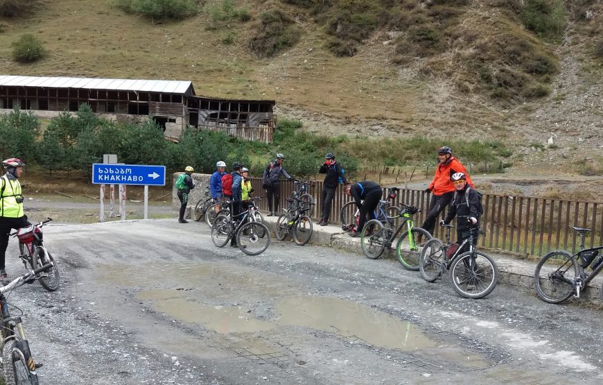 MTB dviračių žygis Sakartvele, Tušetijos regione.