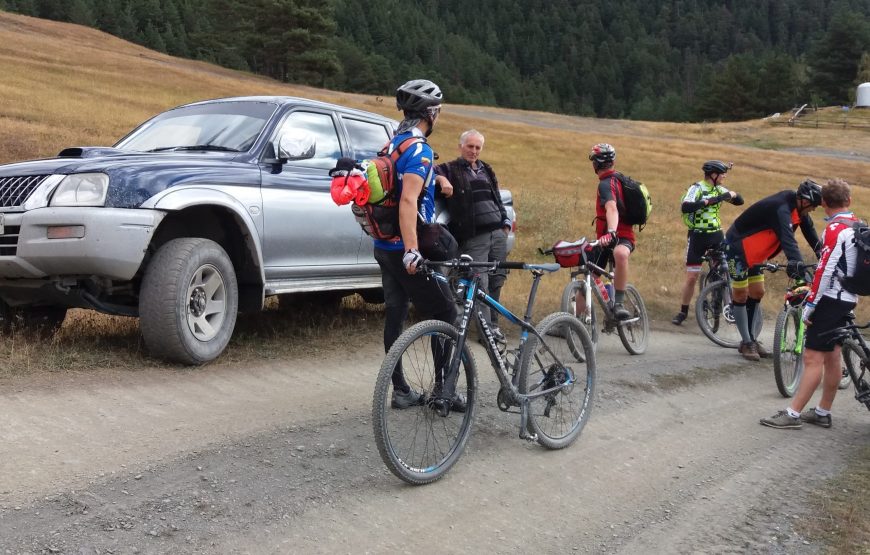 MTB dviračių žygis Sakartvele, Tušetijos regione.