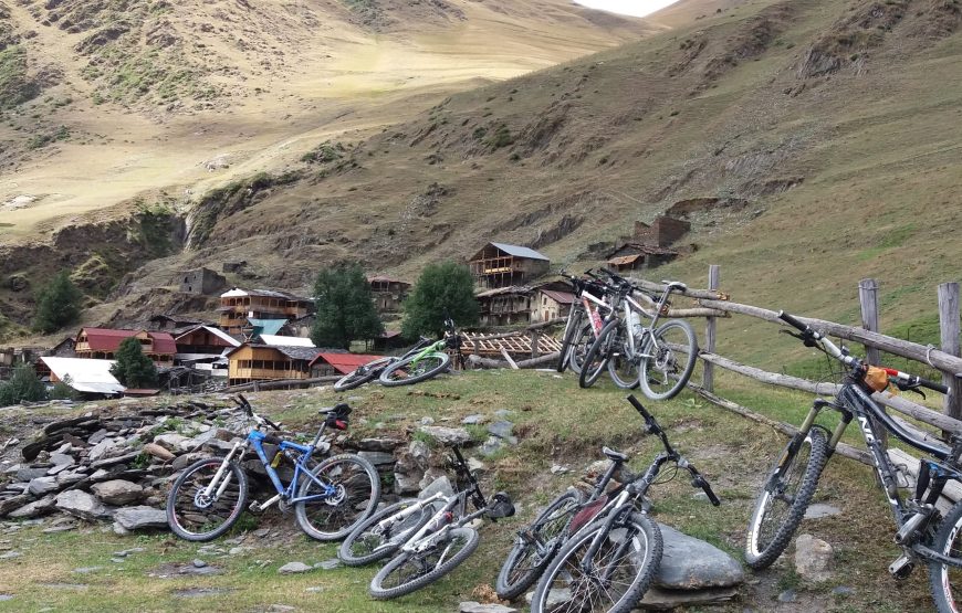 MTB dviračių žygis Sakartvele, Tušetijos regione.