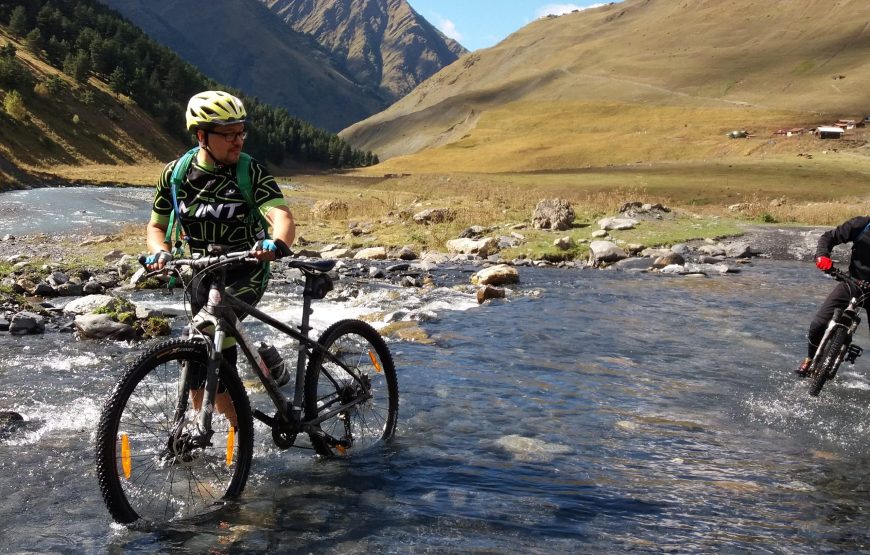 MTB dviračių žygis Sakartvele, Tušetijos regione.