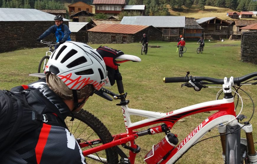 MTB dviračių žygis Sakartvele, Tušetijos regione.