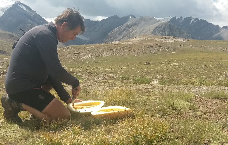 MTB dviračių turas Kirgizijoje, Tian Šanio kalnuose