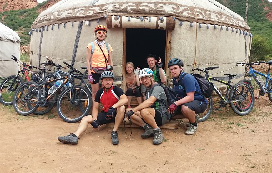 MTB dviračių turas Kirgizijoje, Tian Šanio kalnuose