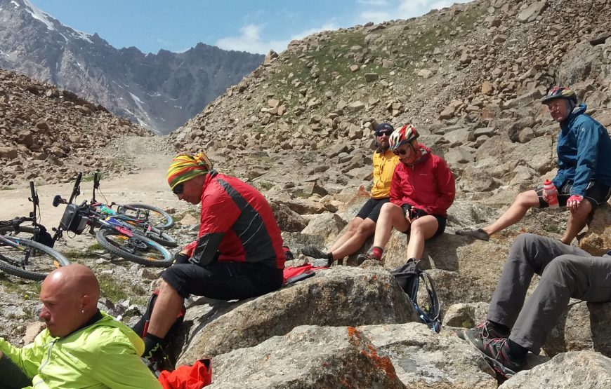 MTB dviračių turas Kirgizijoje, Tian Šanio kalnuose