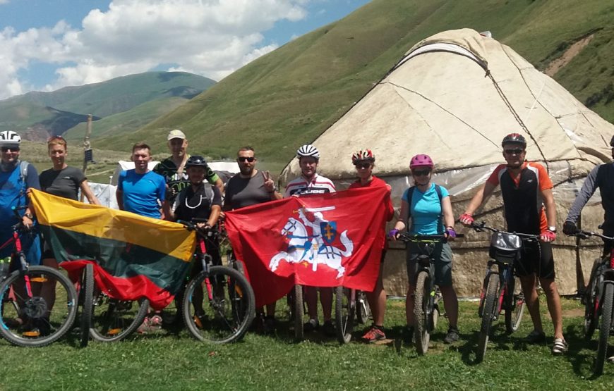 MTB dviračių turas Kirgizijoje, Tian Šanio kalnuose