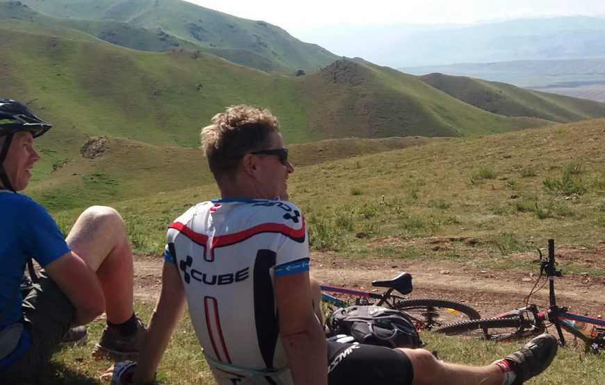 MTB dviračių turas Kirgizijoje, Tian Šanio kalnuose