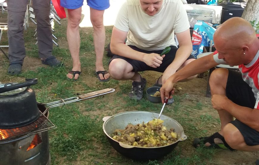 MTB dviračių turas Kirgizijoje, Tian Šanio kalnuose