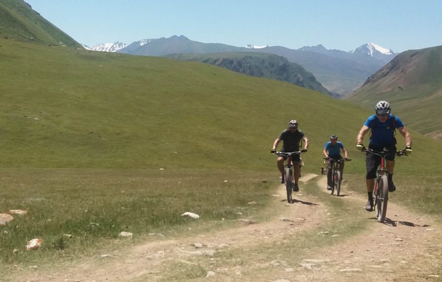 MTB dviračių turas Kirgizijoje, Tian Šanio kalnuose