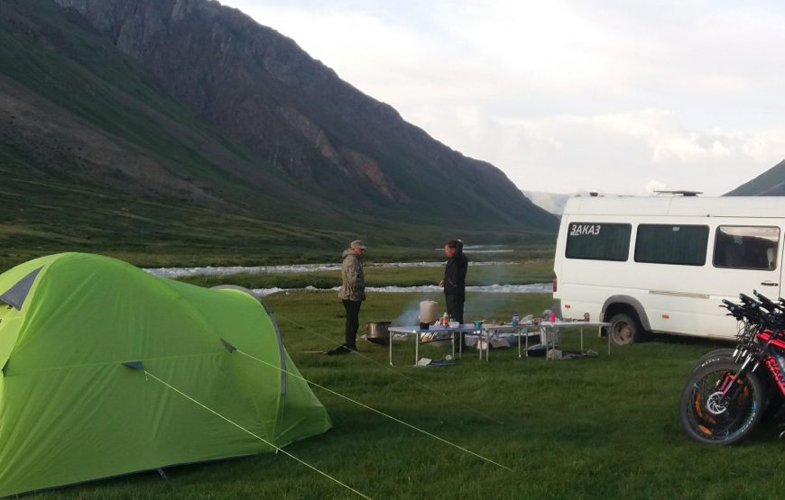 MTB dviračių turas Kirgizijoje, Tian Šanio kalnuose