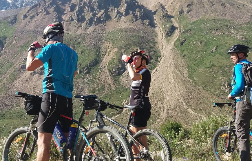 MTB dviračių turas Kirgizijoje, Tian Šanio kalnuose