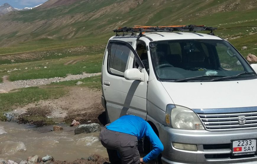 MTB dviračių turas Kirgizijoje, Tian Šanio kalnuose